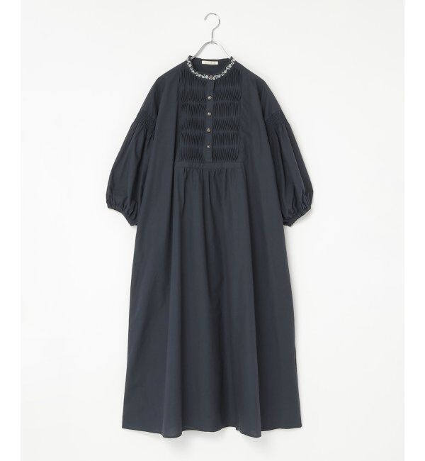 Lbc with Life「エクリュ ピンタックロングワンピース」|ワンピース|