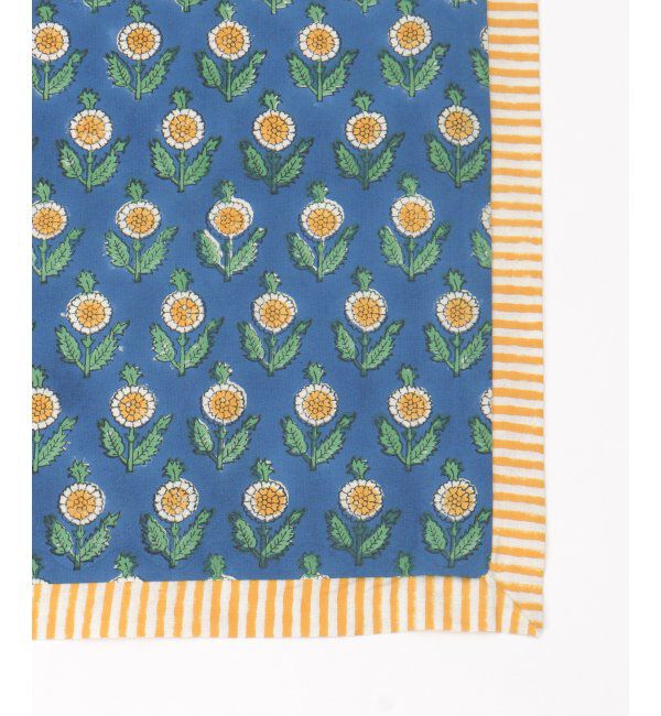 Lbc with Life「ボニータクッションカバーブロックプリント」|クッション・クッションカバー|