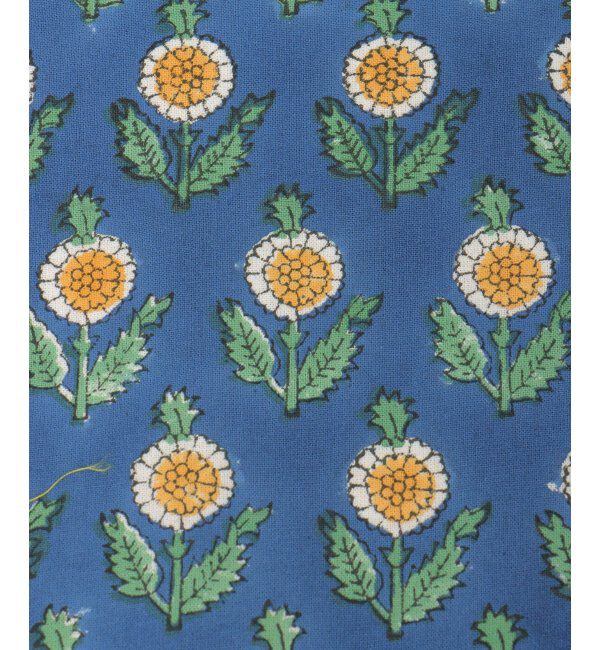 Lbc with Life「ボニータクッションカバーブロックプリント」|クッション・クッションカバー|