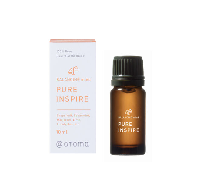 アットアロマ「バランシングマインド ピュアインスパイア　10ml」|アロマ・ルームフレグランス|ピュアインスパイア