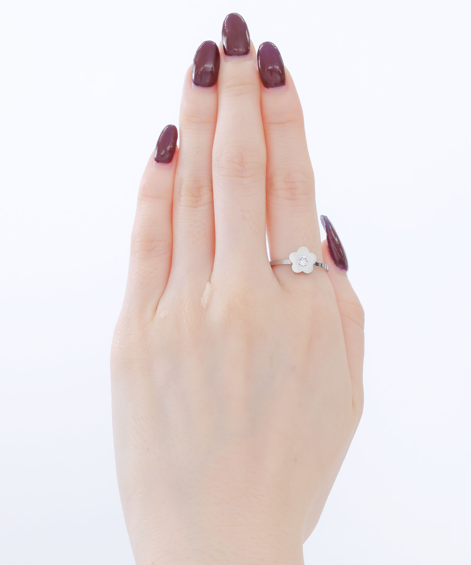 MARY QUANT「プチデイジーステンレス リング」|リング|シルバー