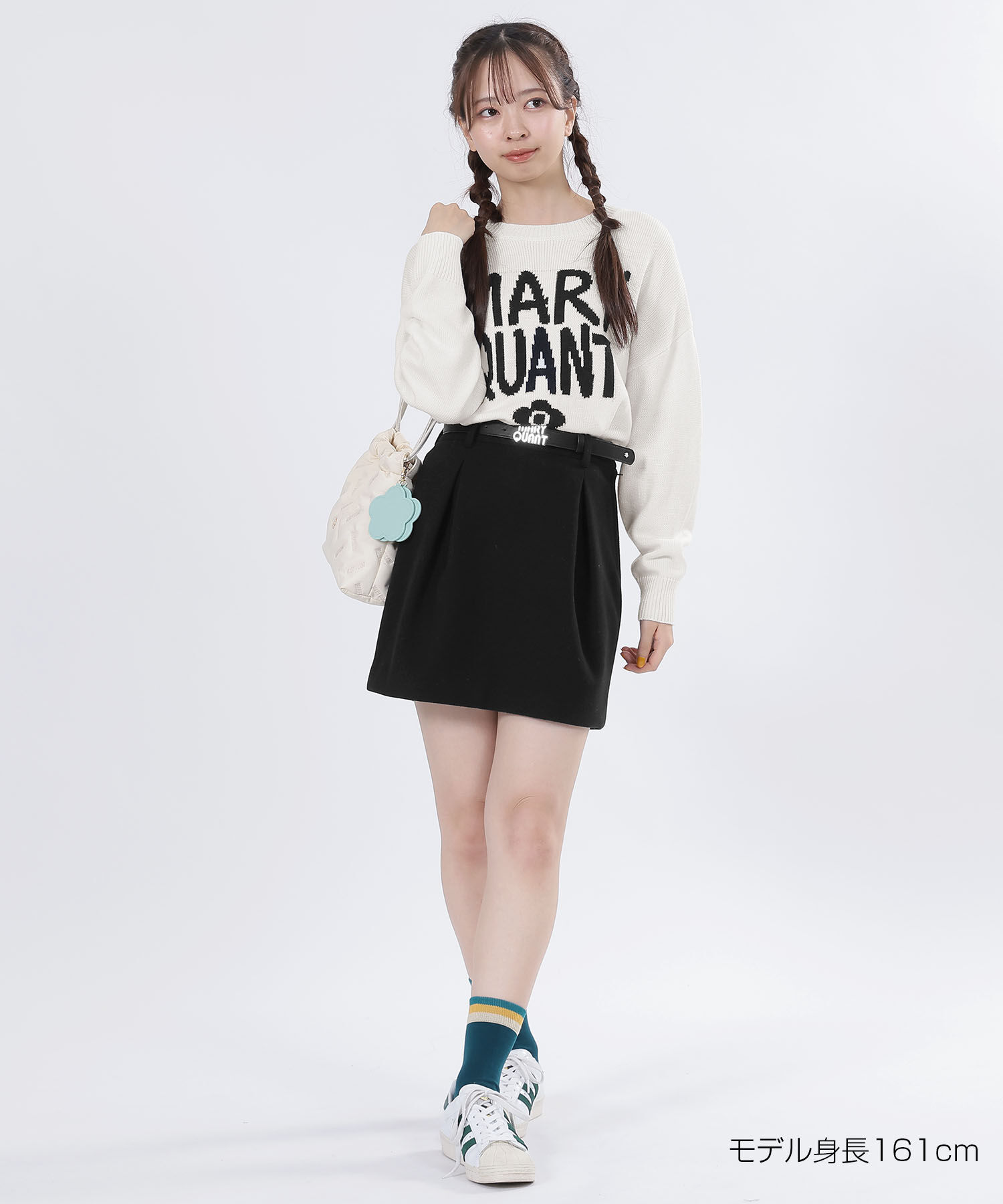 MARY QUANT「ペイントロゴニット プルオーバー」|スウェット・ジャージ|