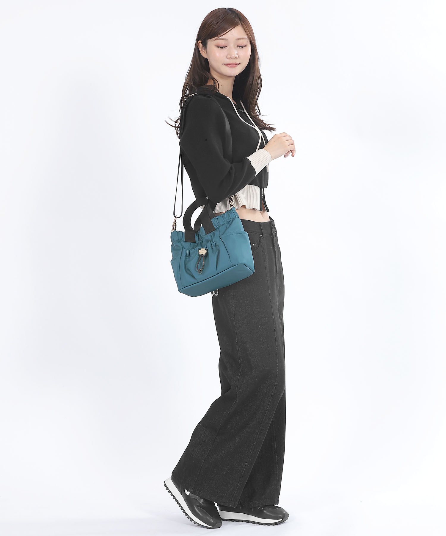 MARY QUANT「デイジードロストポケット 2WAYミニトート」|トートバッグ|