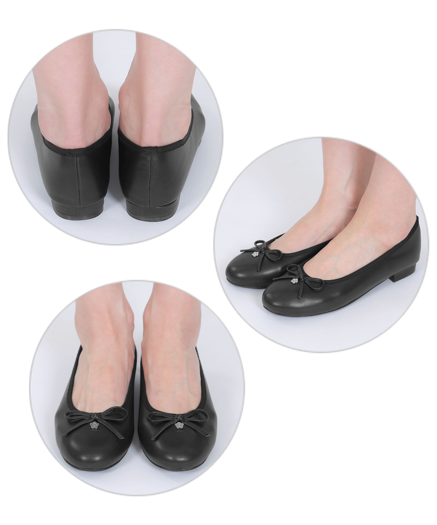 MARY QUANT「デイジーメタルバレエ シューズ」|バレエシューズ|