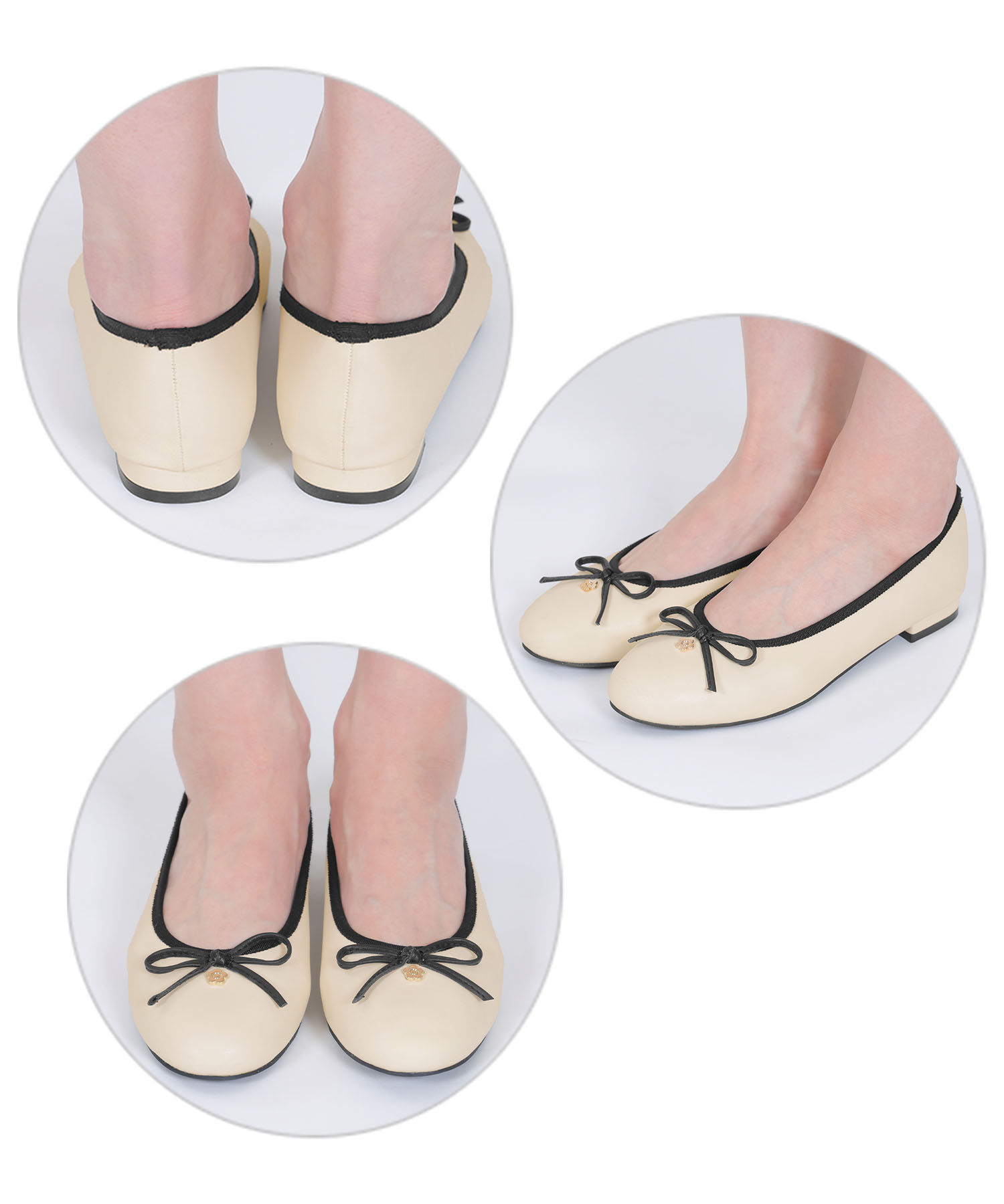 MARY QUANT「デイジーメタルバレエ シューズ」|バレエシューズ|