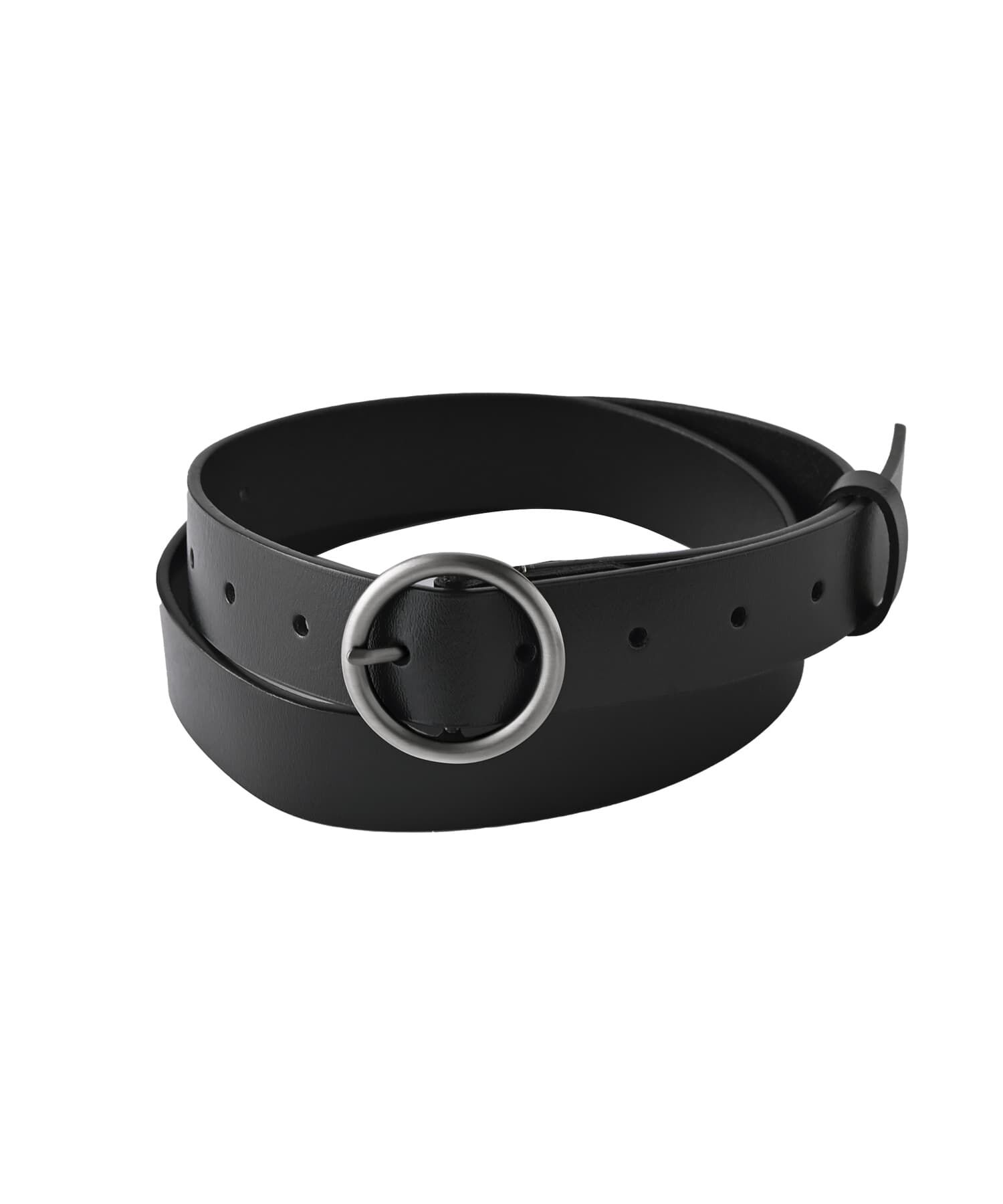 STYLE DELI「【DELI by】サークルバックル本革ベルト」|ベルト|