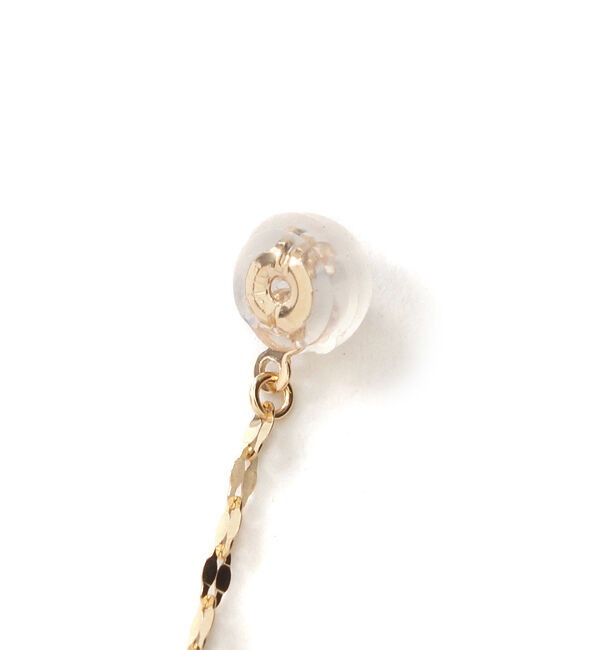JUPITER「【K10】エクレアチェーンピアスキャッチ/6cm」|ピアス|