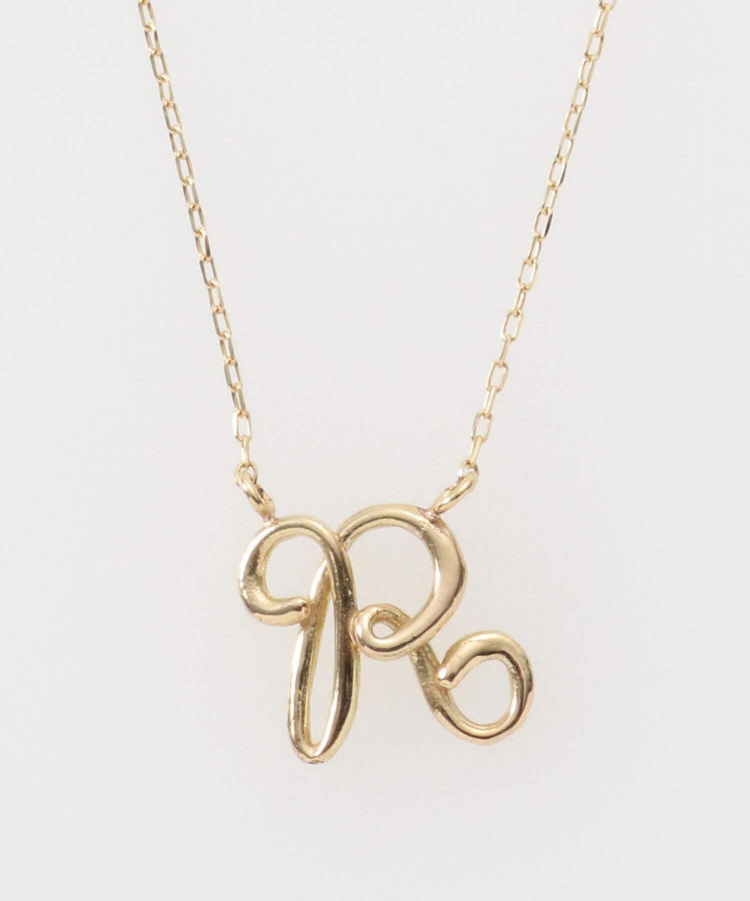 JUPITER「【K10】イニシャルネックレス」|ネックレス|