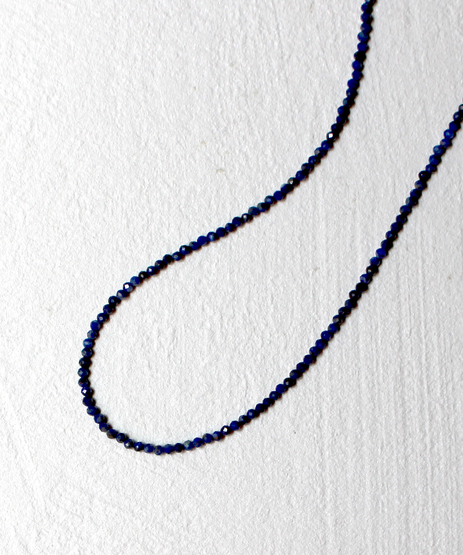 JUPITER「天然石ビーズネックレス/金属アレルギー対応/ニッケルフリー　ラピスラズリ」|ネックレス|