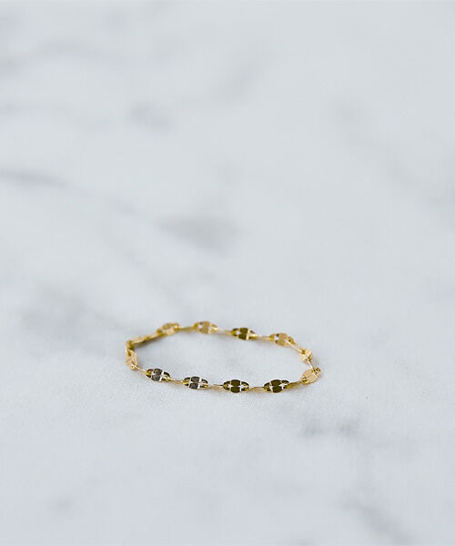 Phoebe「【K10】エクレアチェーンリング／BOXつき」|リング|