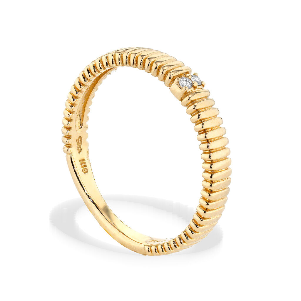 STAR JEWELRY「FLAT COIL RING」|リング|