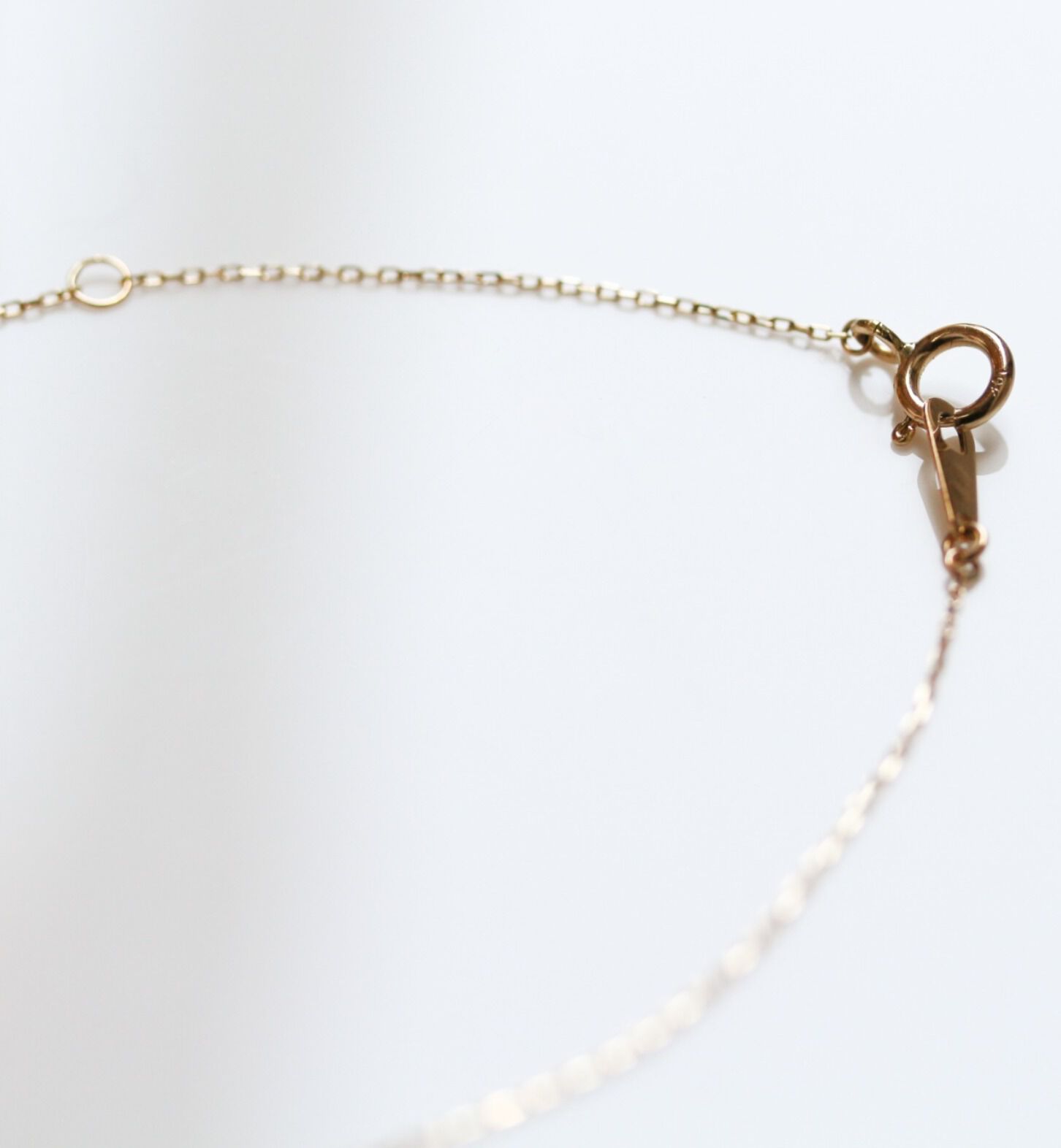  「ゴールド バタフライ ネックレス | K10YG」|ネックレス|