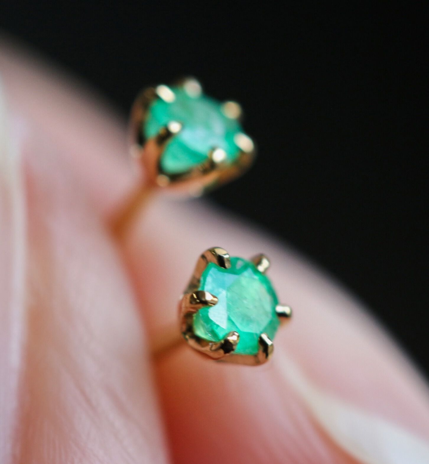  「誕生石 一粒ピアス | K18 」|ピアス|