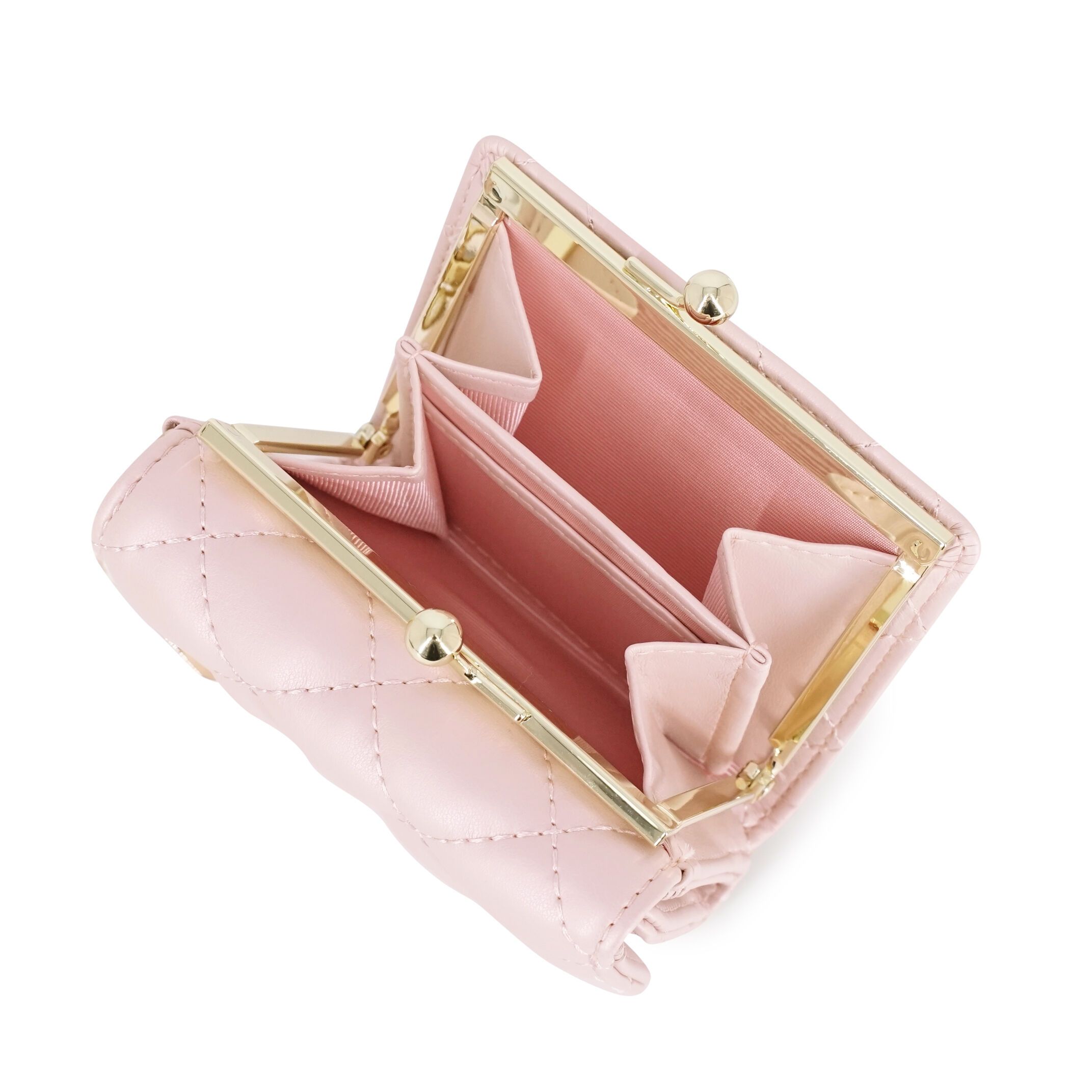 PAUL&JOE「口金ミニ財布　／　キルティング」|財布|