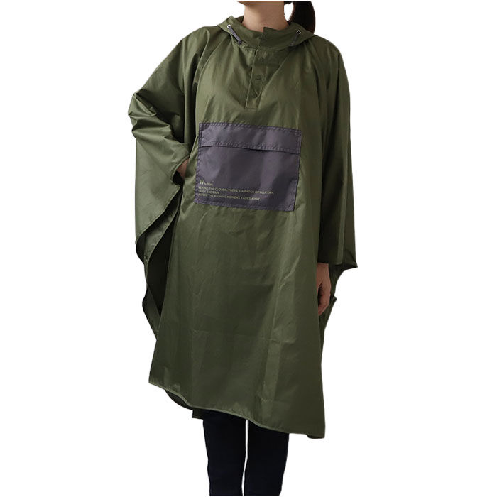 Wpc.「wpc レインコート R005 通販 レインポンチョ メンズ レディース 折りたたみ コンパクト」|レインコート|