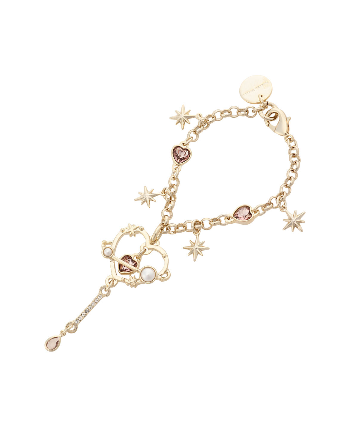 Samantha Thavasa「ハートビジュースターバッグチャーム」|チャーム・キーホルダー|ﾋﾟﾝｸﾍﾞｰｼﾞｭ