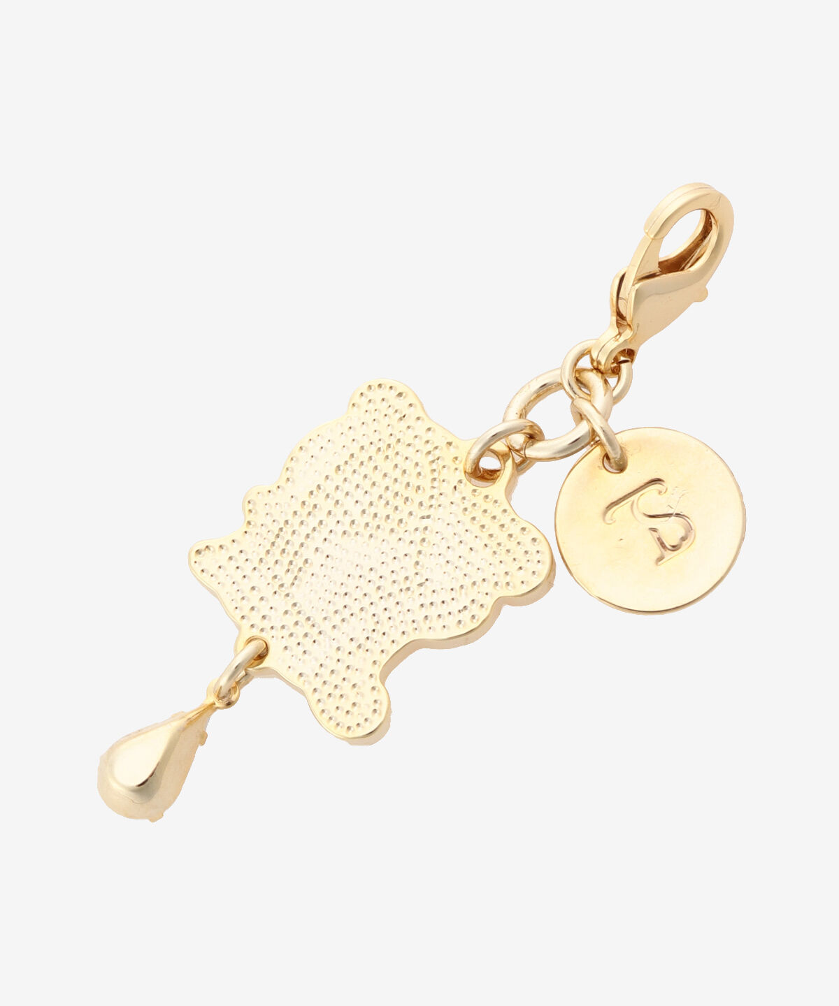 Samantha Vega「ドロップストーンイニシャルファスナーチャーム（N）」|チャーム・キーホルダー|