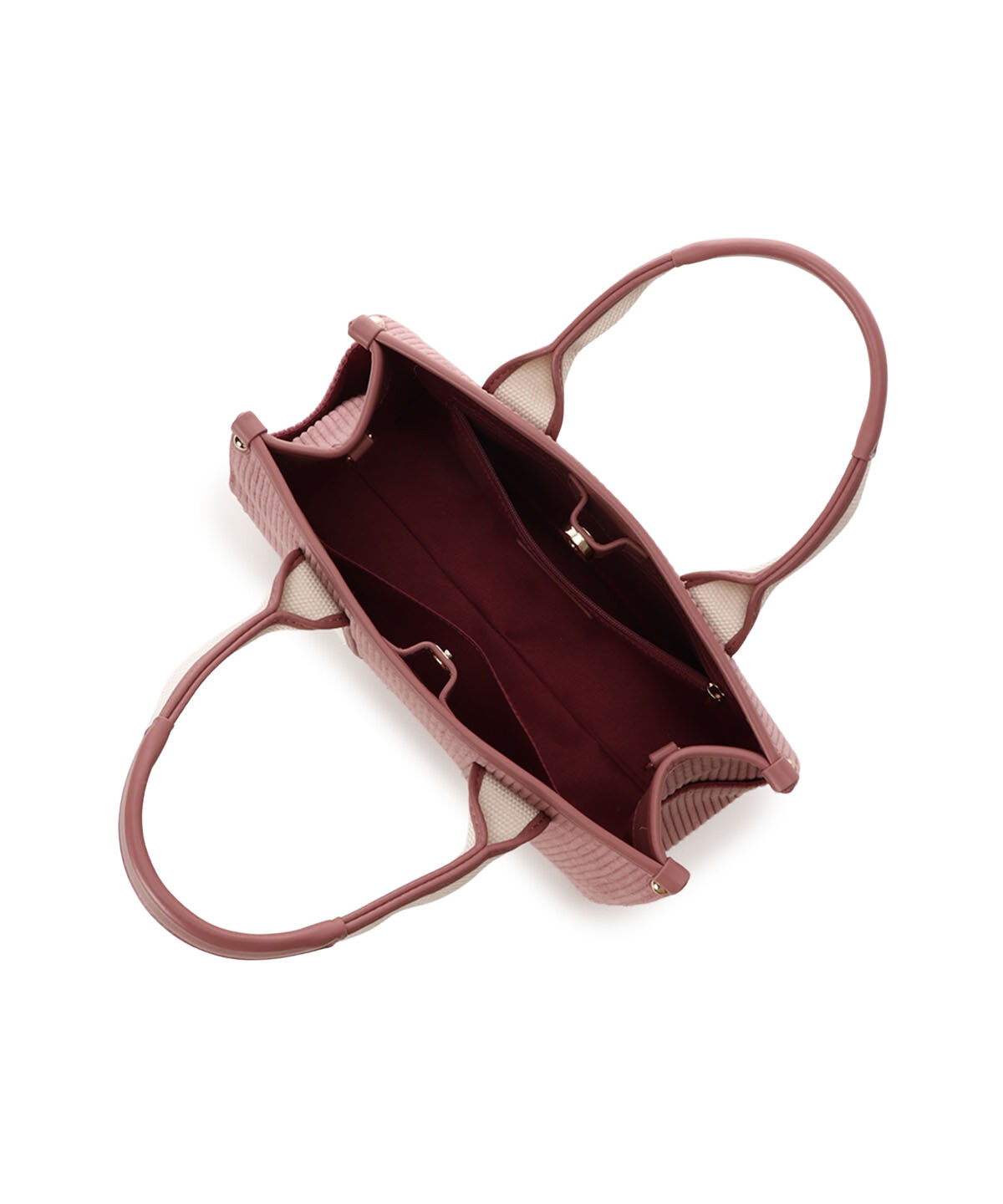 Samantha Vega「ロゴテープコーデュロイトート（小）」|ハンドバッグ|