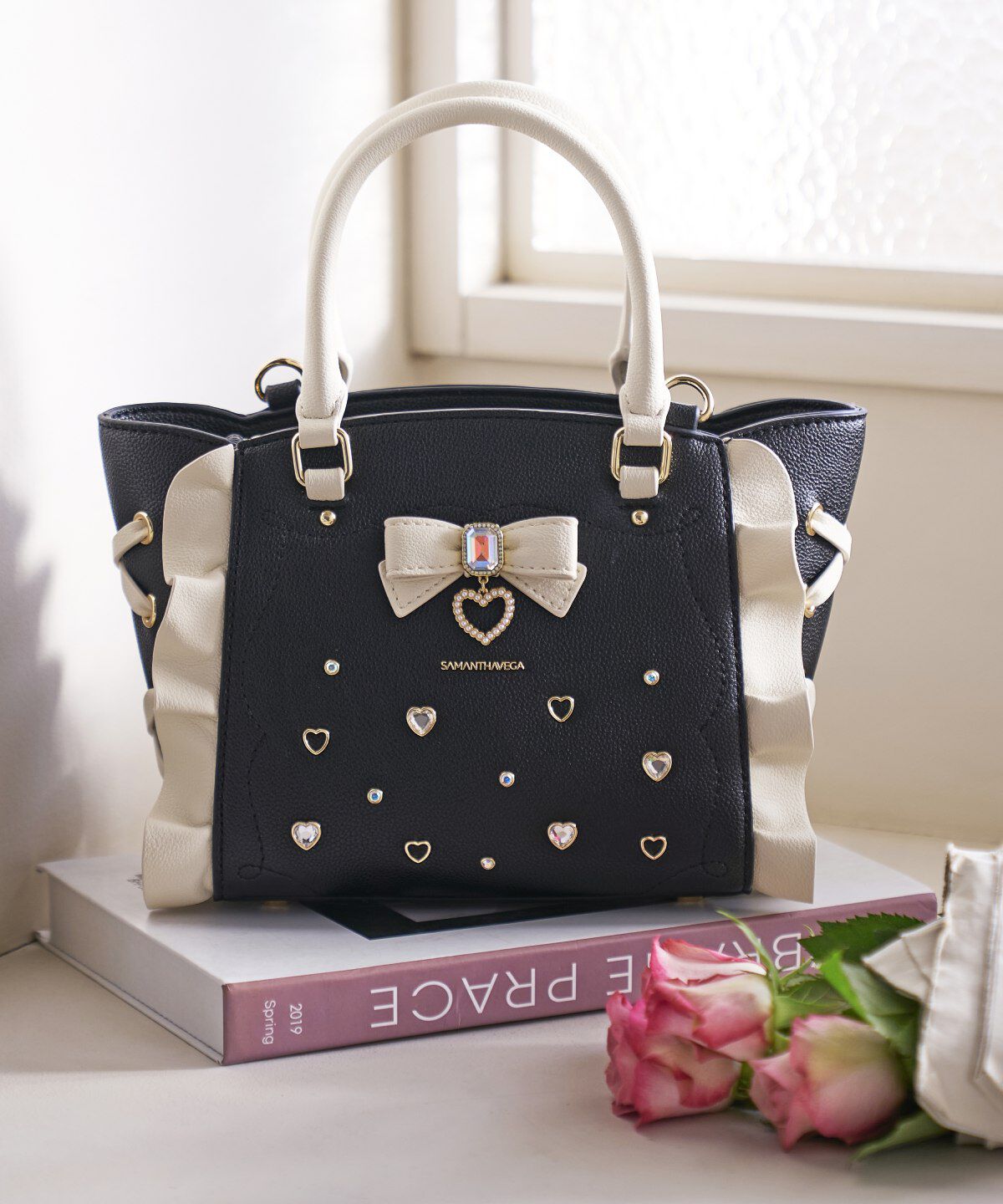 Samantha Vega「リボンジュエリーフラッター（ミニ）」|ショルダー・メッセンジャー|