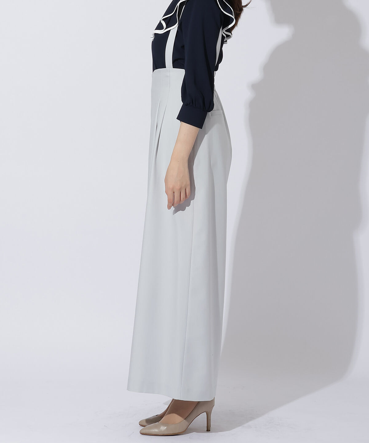 アンドクチュール「サスペ付きワイドパンツ」|その他|