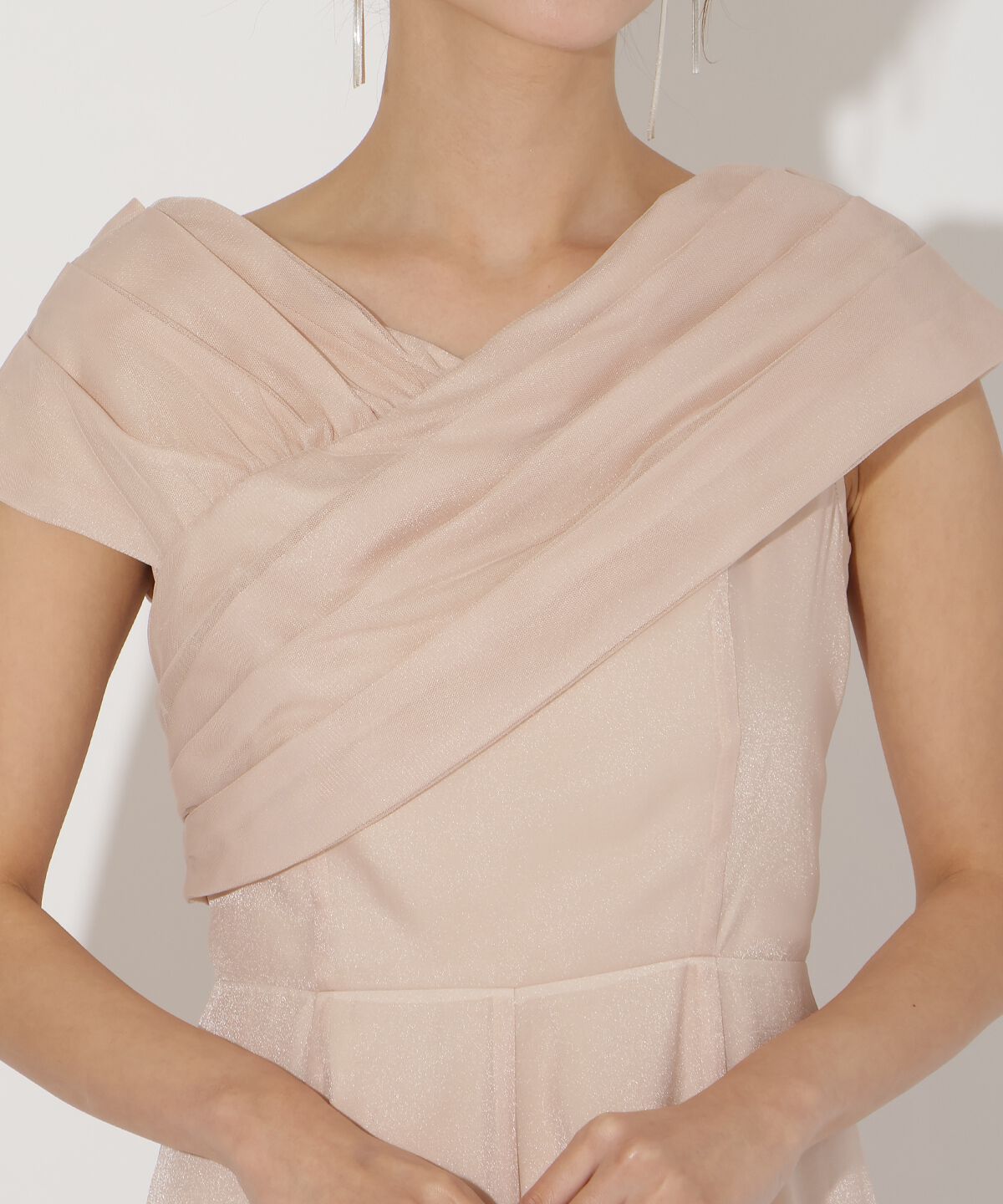 アンドクチュール「チュールカシュクールドレス」|ドレス|