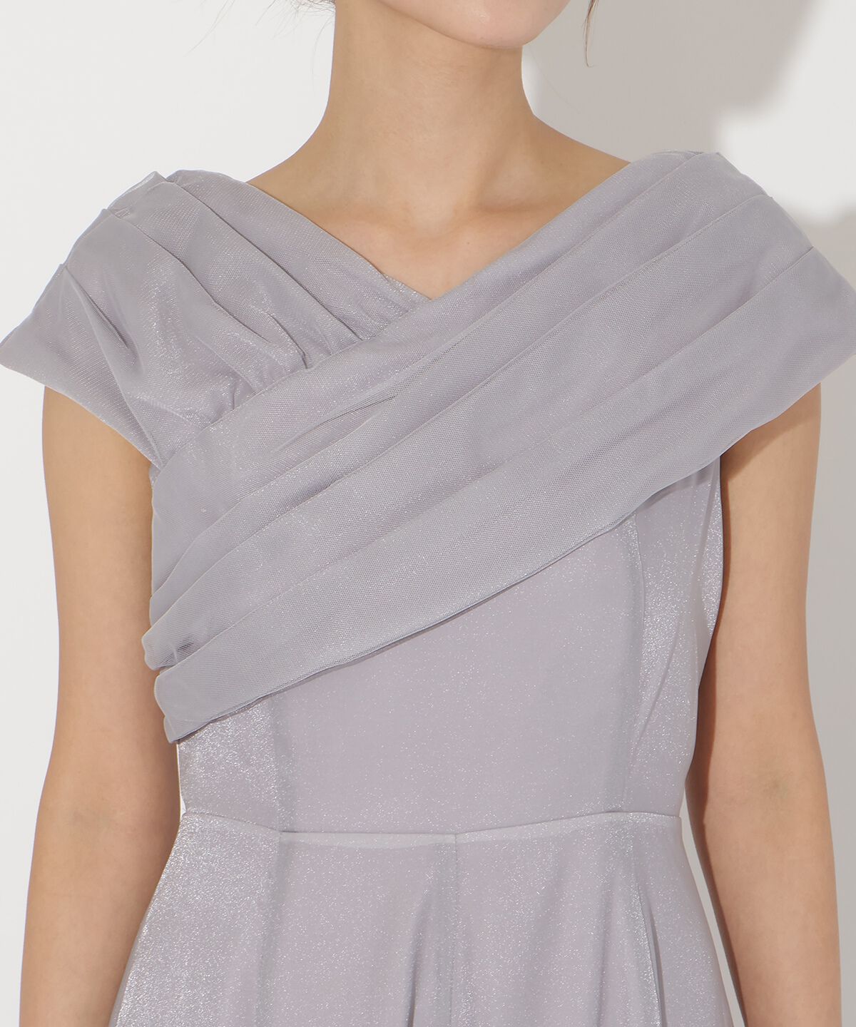 アンドクチュール「チュールカシュクールドレス」|ドレス|