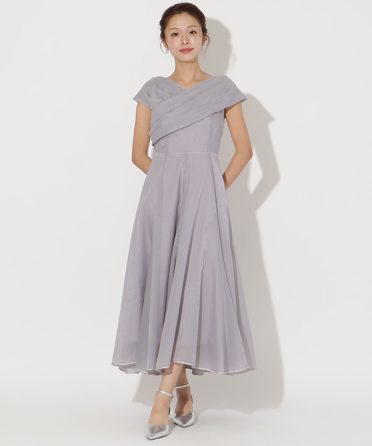 アンドクチュール「チュールカシュクールドレス」|ドレス|