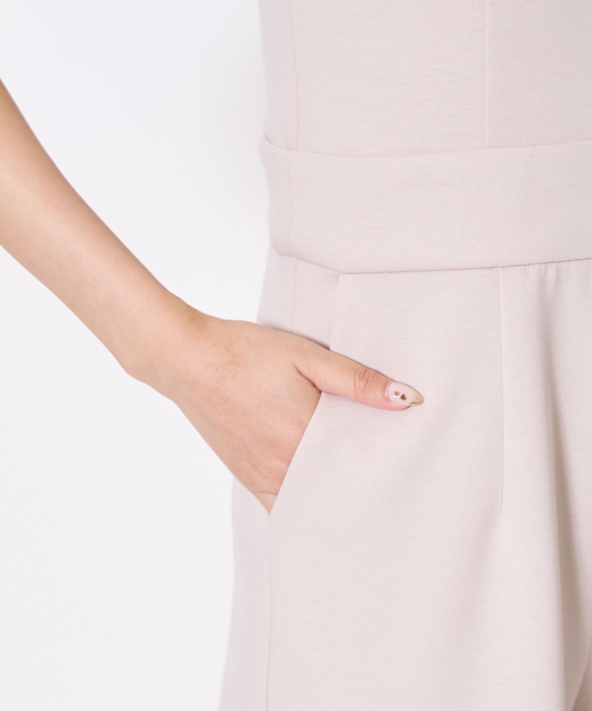 アンドクチュール「刺繍パーカー&times;オールインワン」|オールインワン|