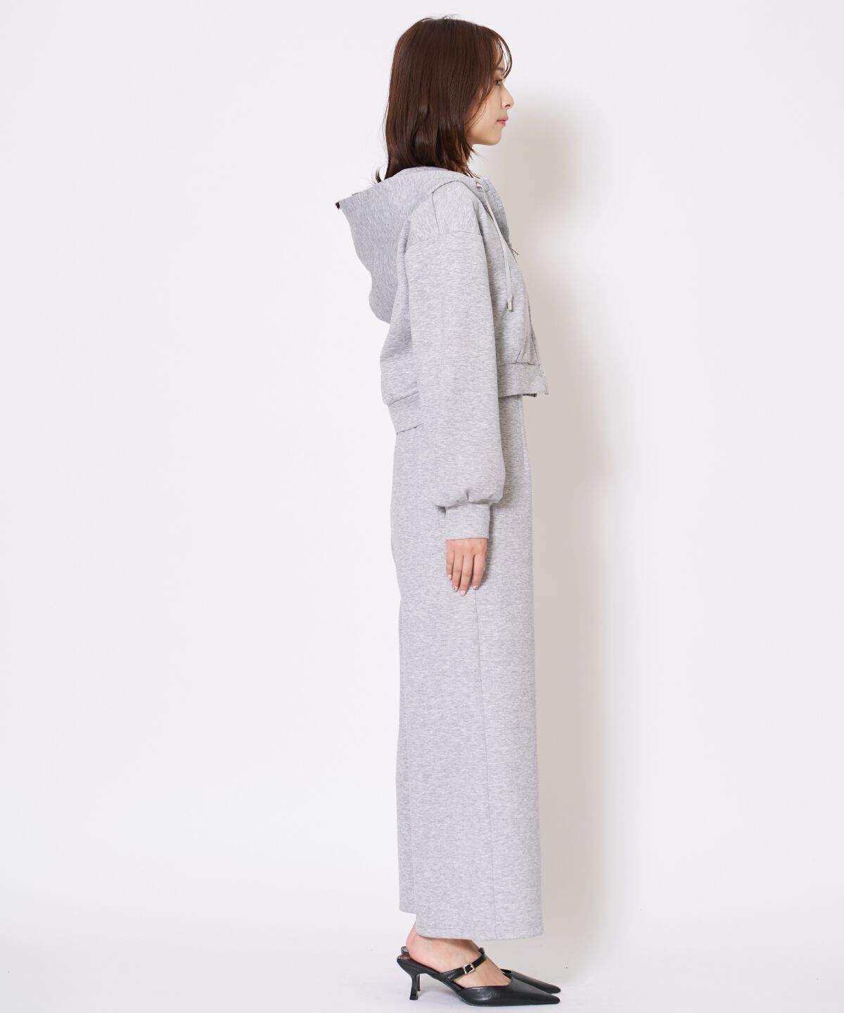 アンドクチュール「刺繍パーカー&times;オールインワン」|オールインワン|