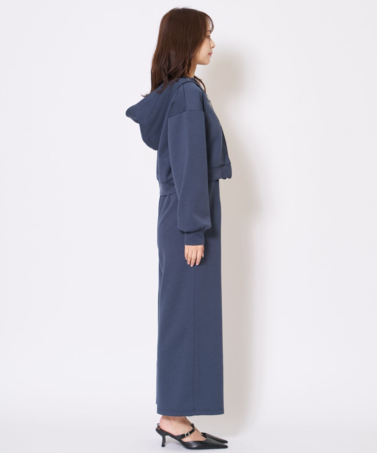 アンドクチュール「刺繍パーカー&times;オールインワン」|オールインワン|