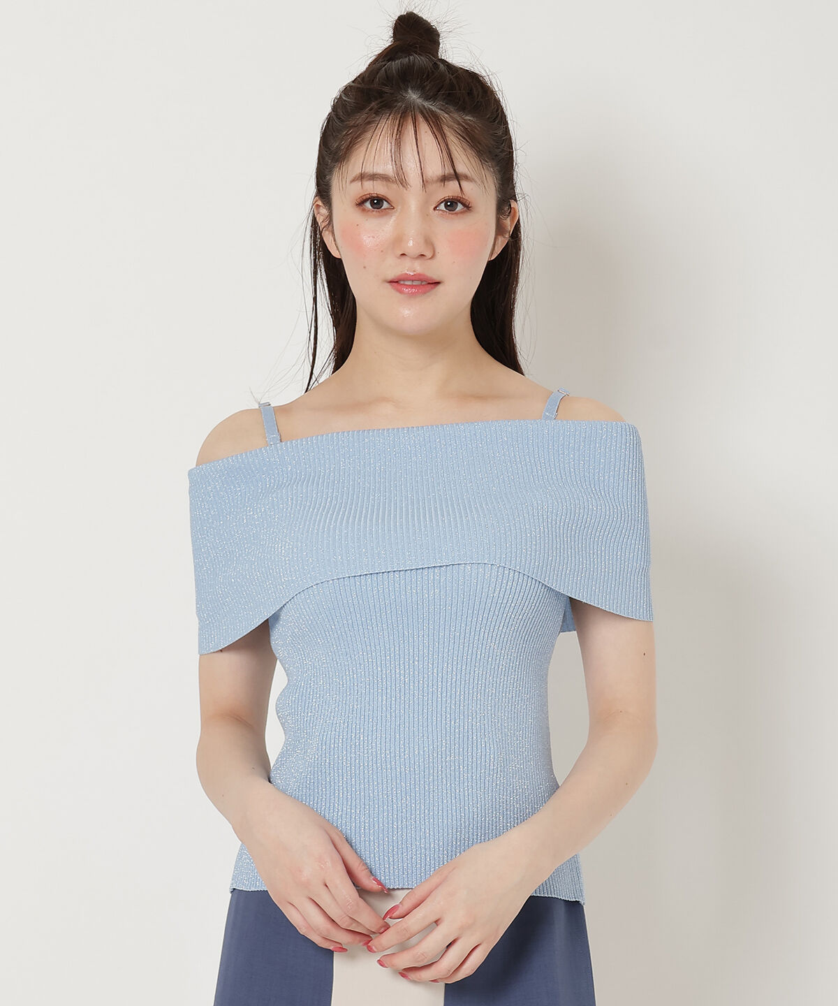 REDYAZEL「ラメリブニット」|ニット・セーター|