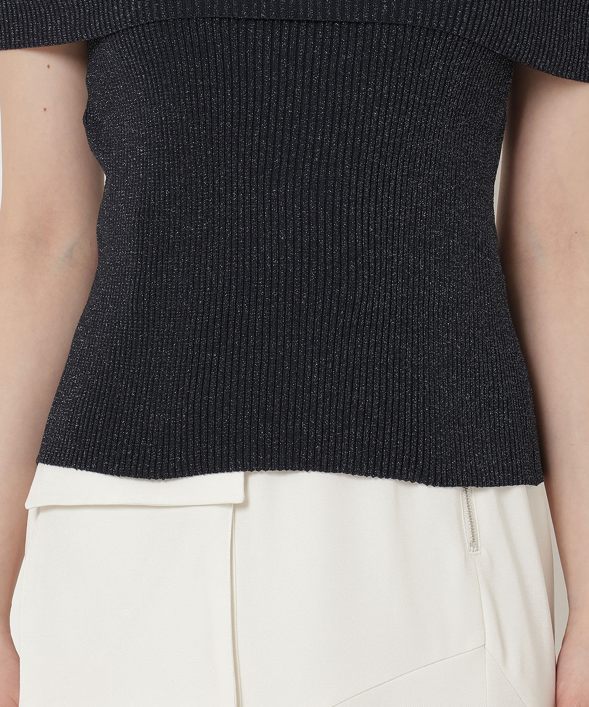 REDYAZEL「ラメリブニット」|ニット・セーター|