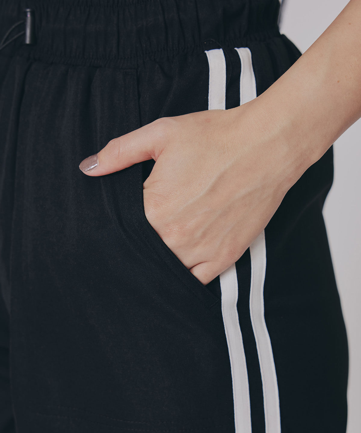 REDYAZEL「サイドリボンラインパラシュートパンツ」|その他|