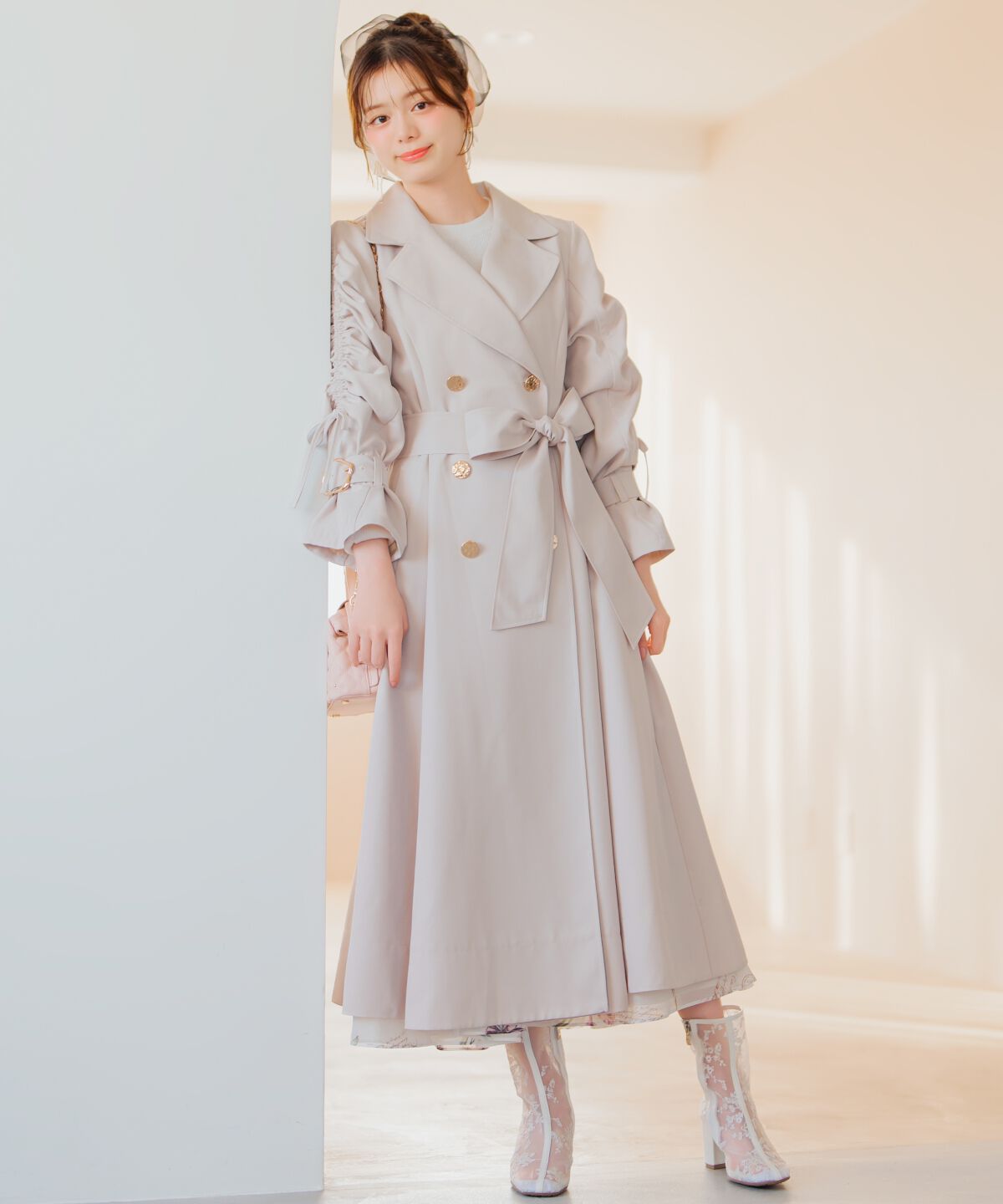 WILLSELECTION「ドロストデザイントレンチコート」|トレンチコート|