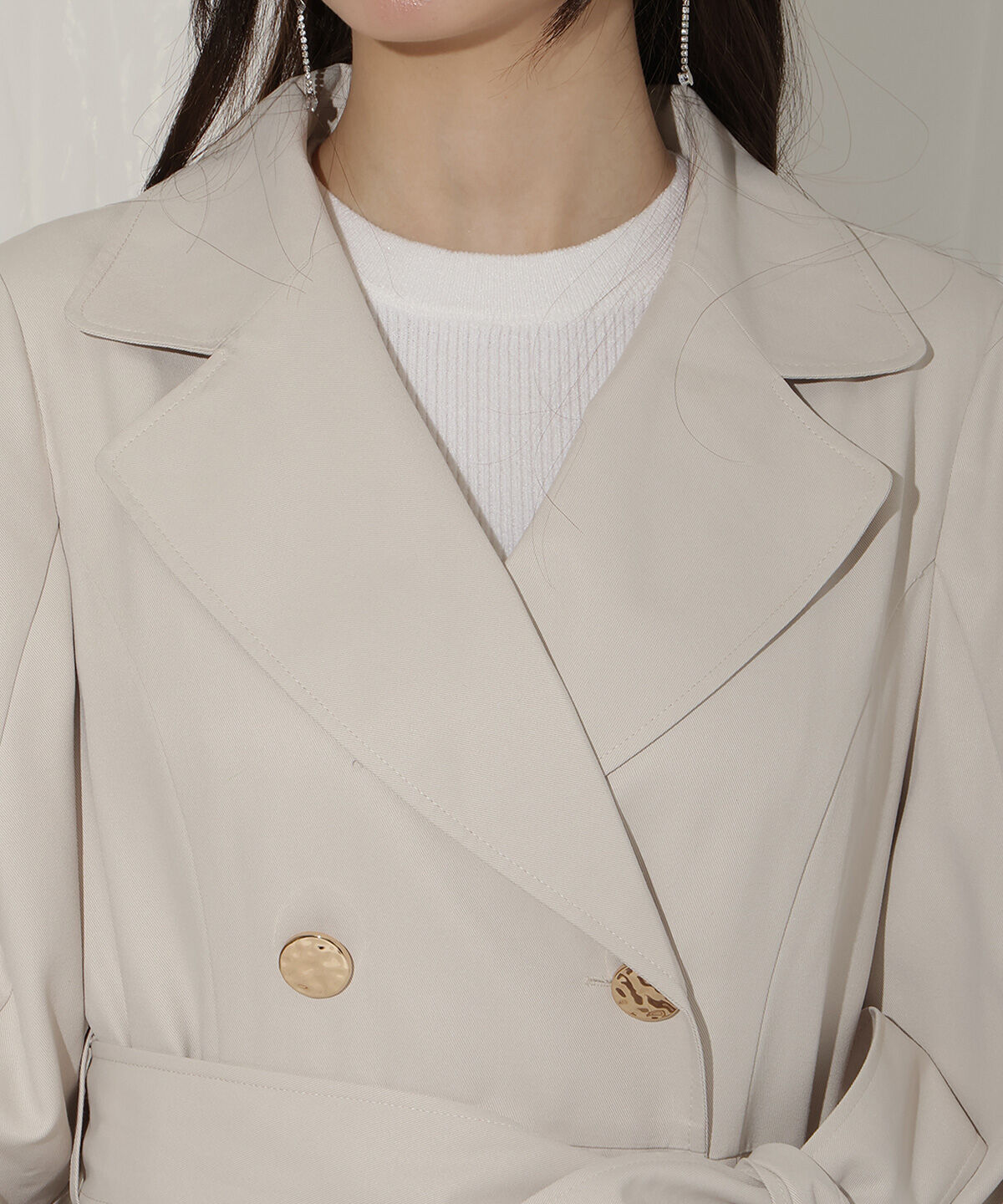 WILLSELECTION「ドロストデザイントレンチコート」|トレンチコート|