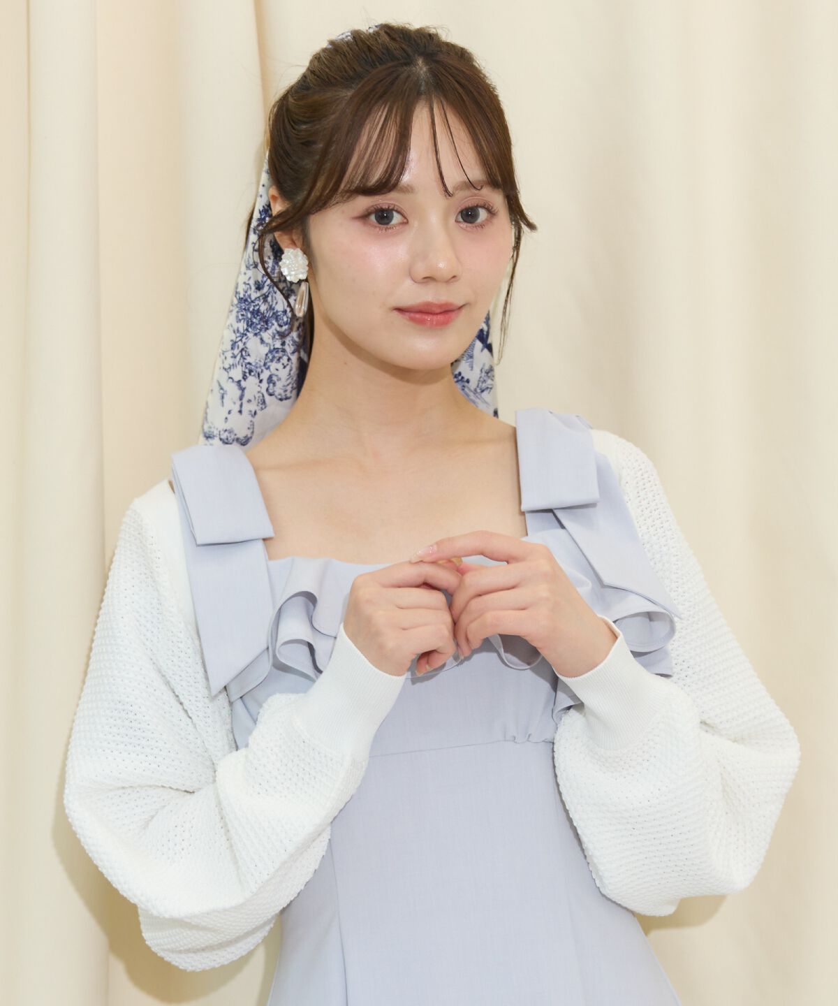 WILLSELECTION「ショート丈柄編みボレロ」|カーディガン|