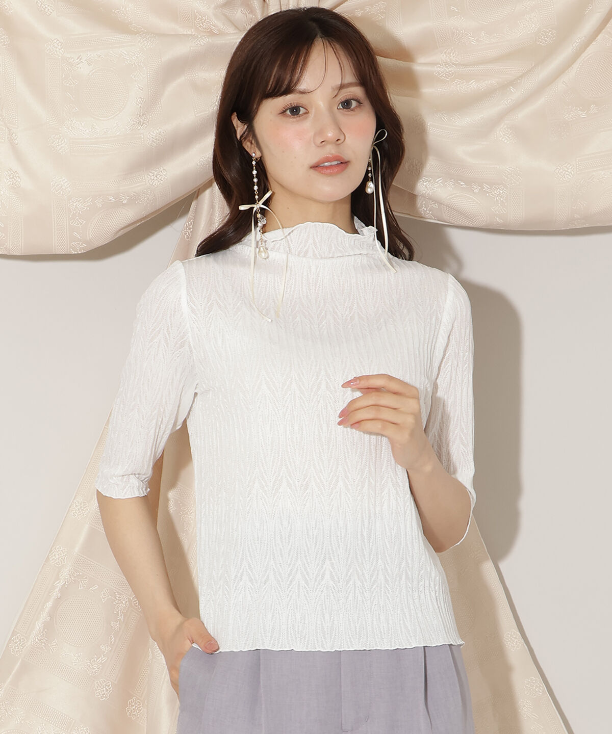 WILLSELECTION「メロウハイネックインナートップス」|その他|