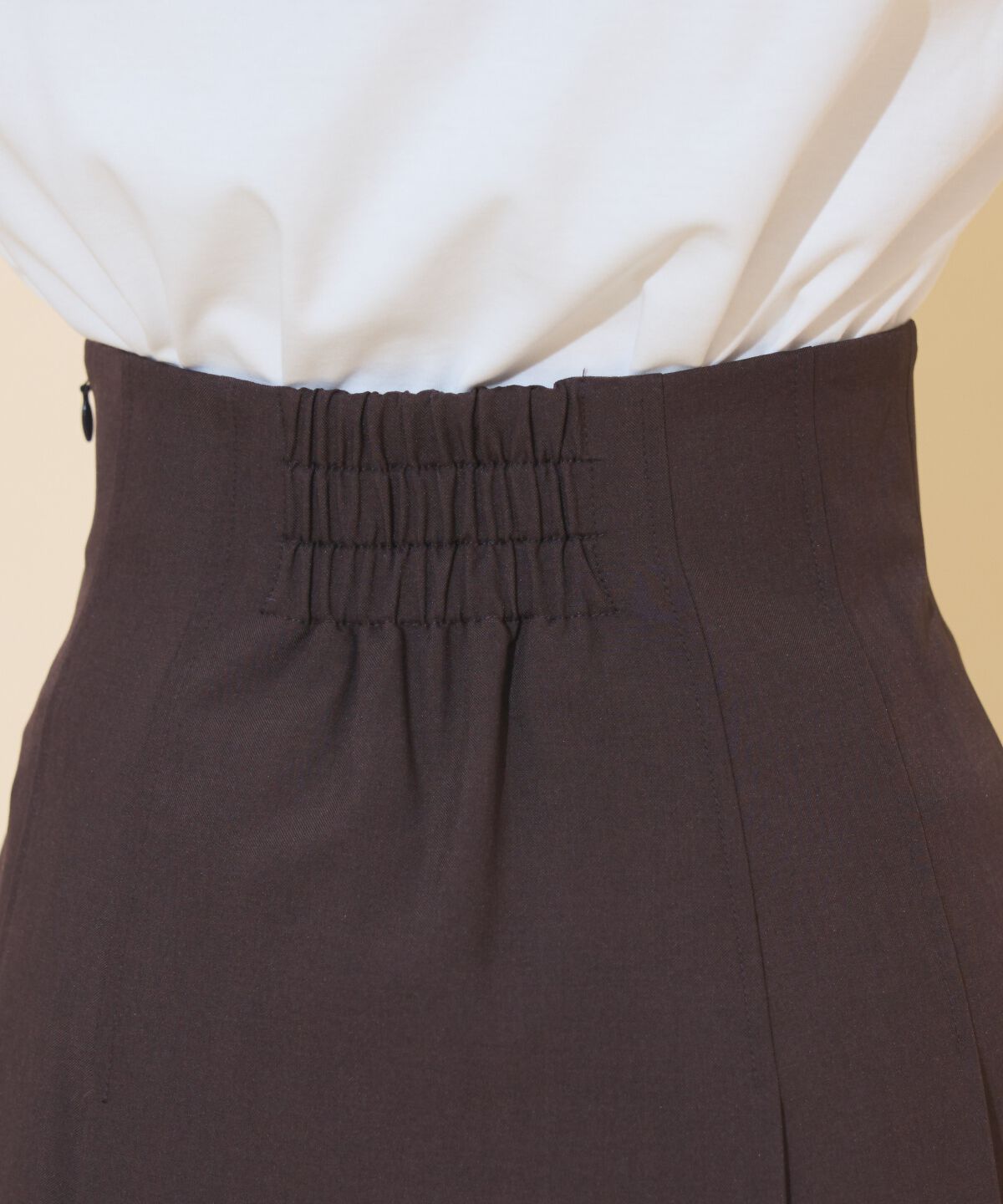 WILLSELECTION「ハイウエストプリーツミニスカート」|フレア|