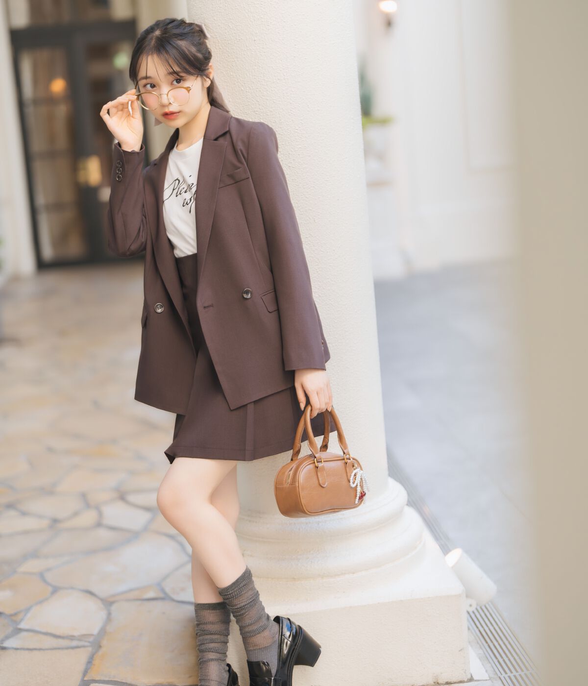 WILLSELECTION「ハイウエストプリーツミニスカート」|フレア|