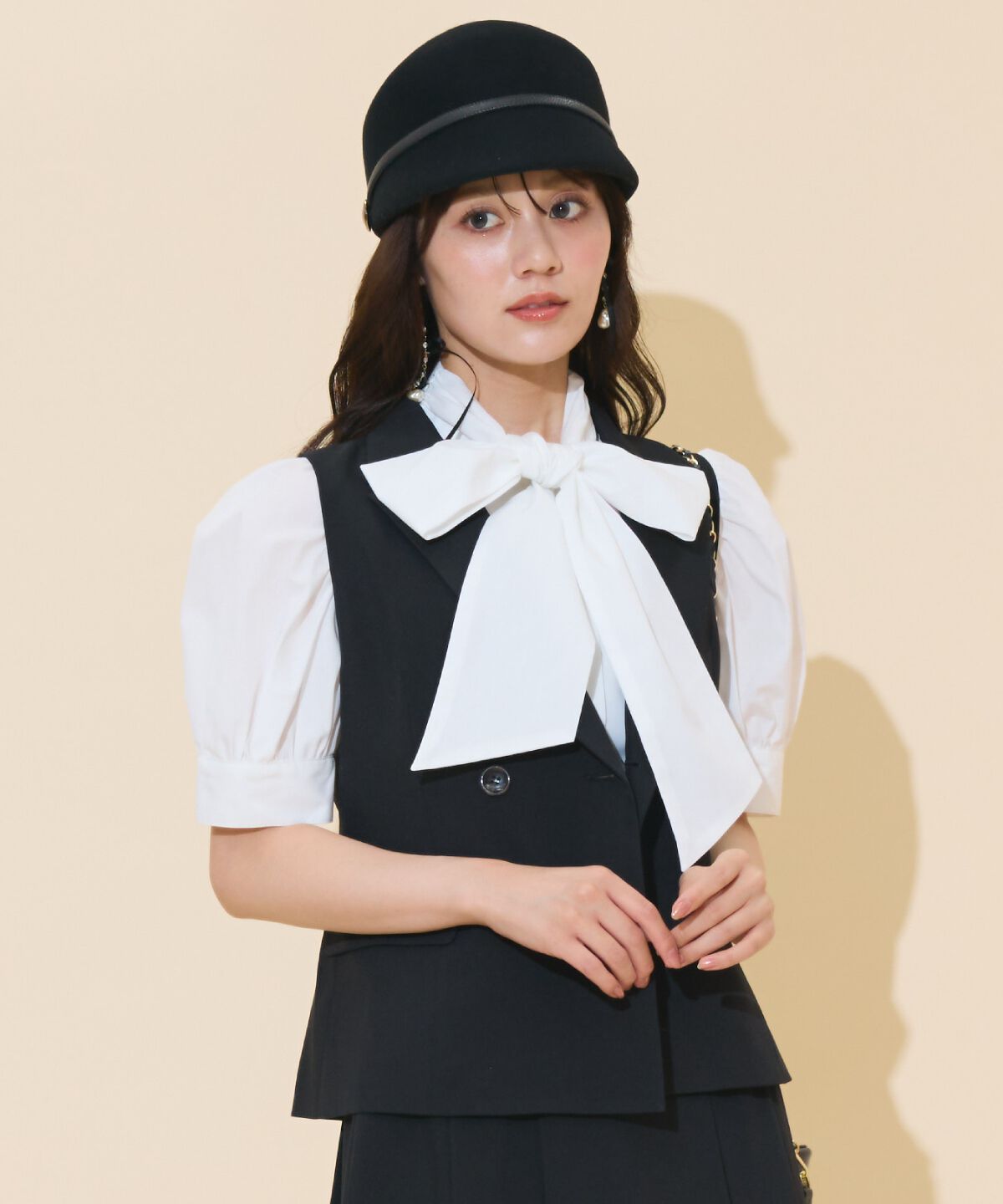 WILLSELECTION「ダブルボタンショートジレ」|その他|