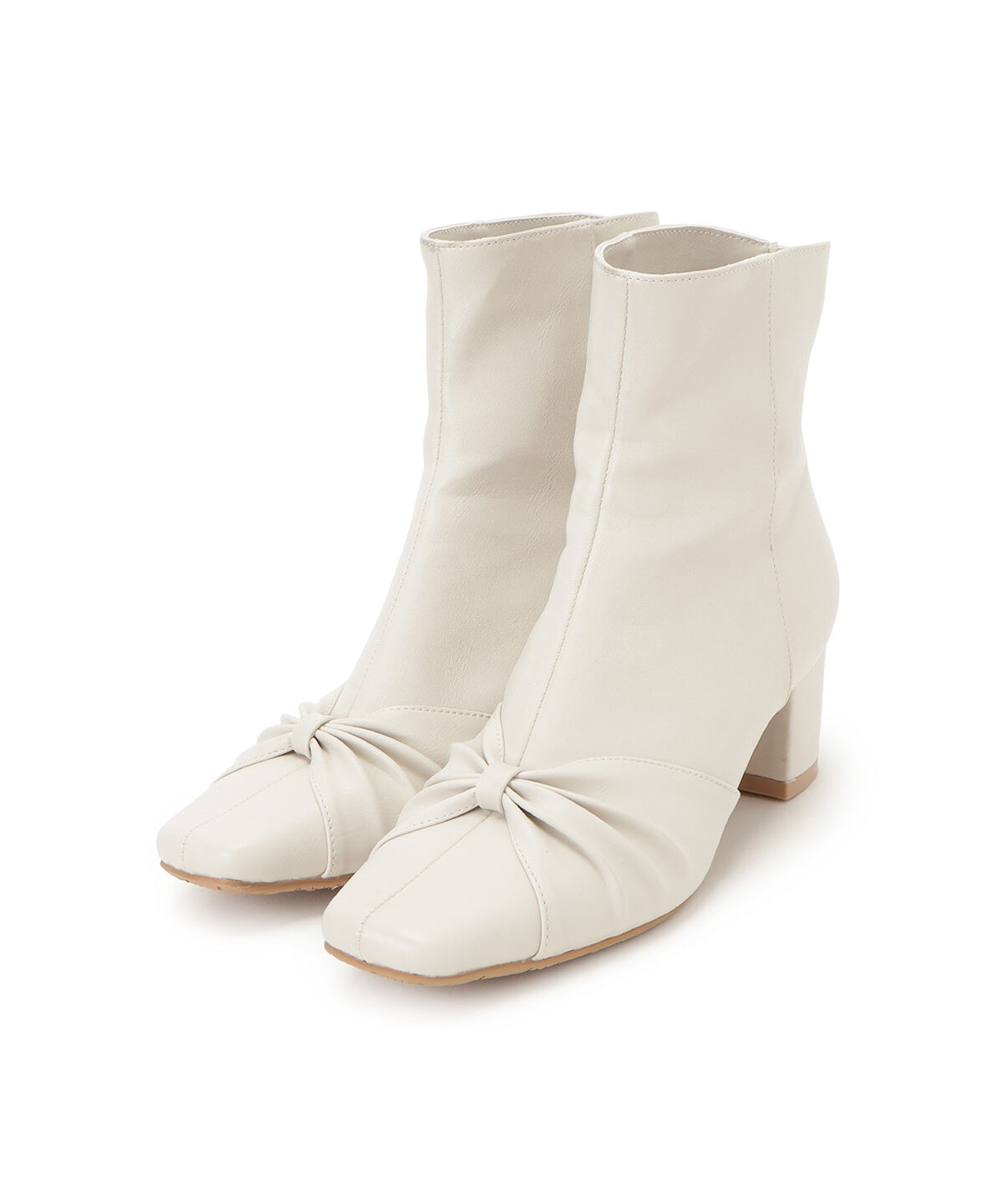 WILLSELECTION「フロントリボンショートブーツ」|ショートブーツ|