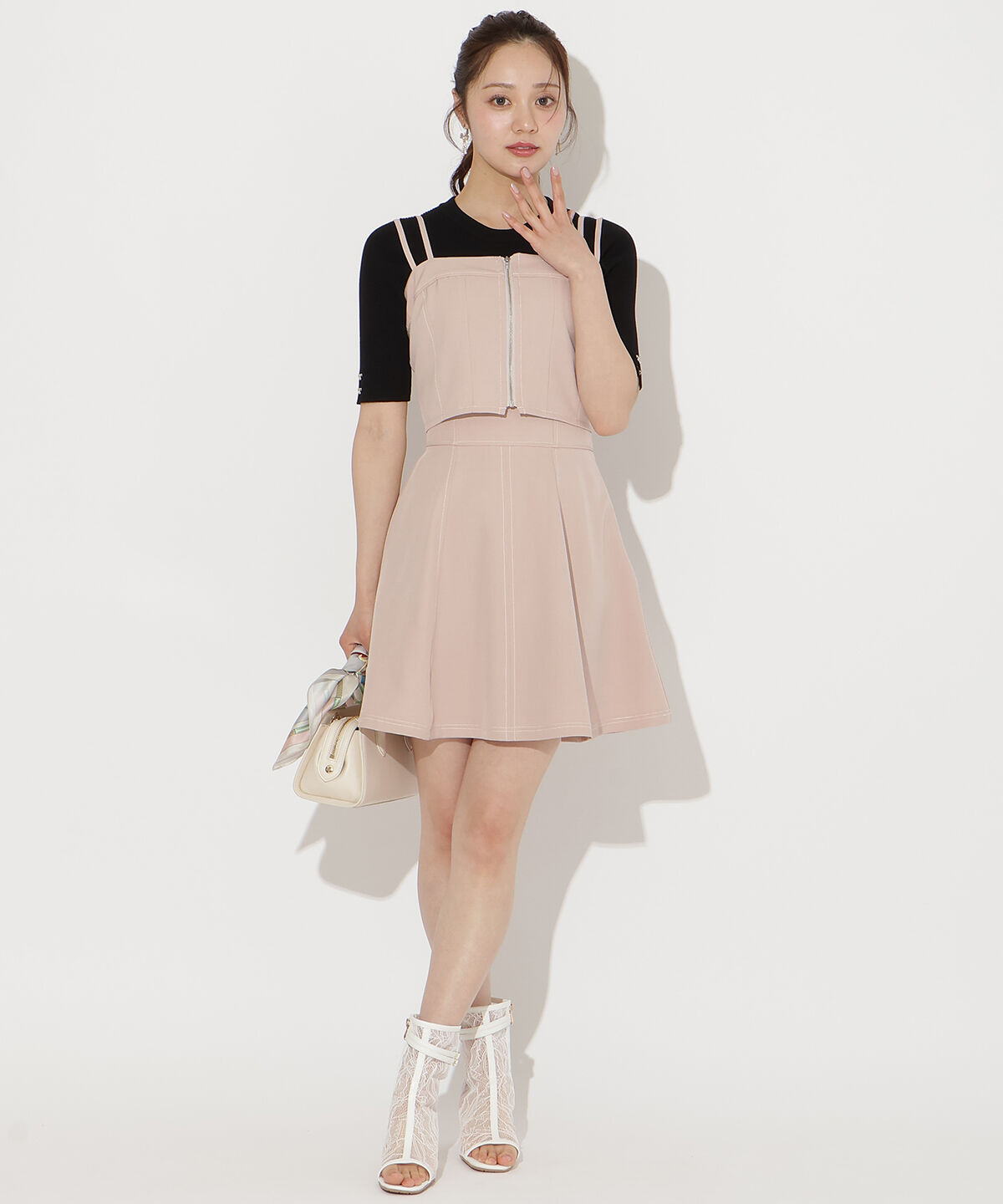 WILLSELECTION「フロントZIPデニムビスチェ」|その他|