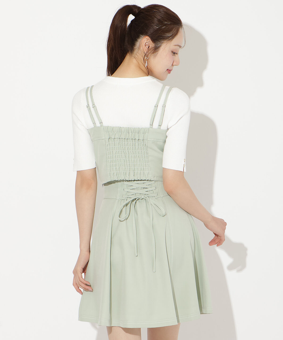 WILLSELECTION「フロントZIPデニムビスチェ」|その他|