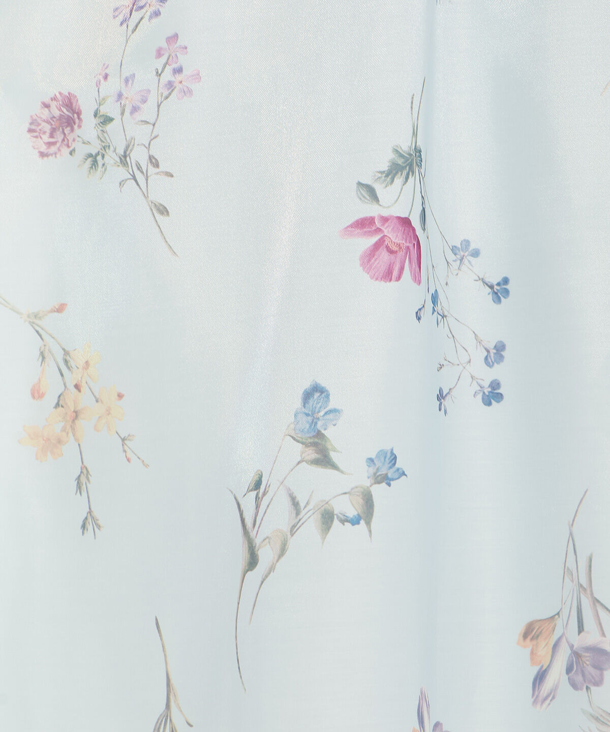 WILLSELECTION「ボタニカルフラワーシアータックスカート」|フレア|