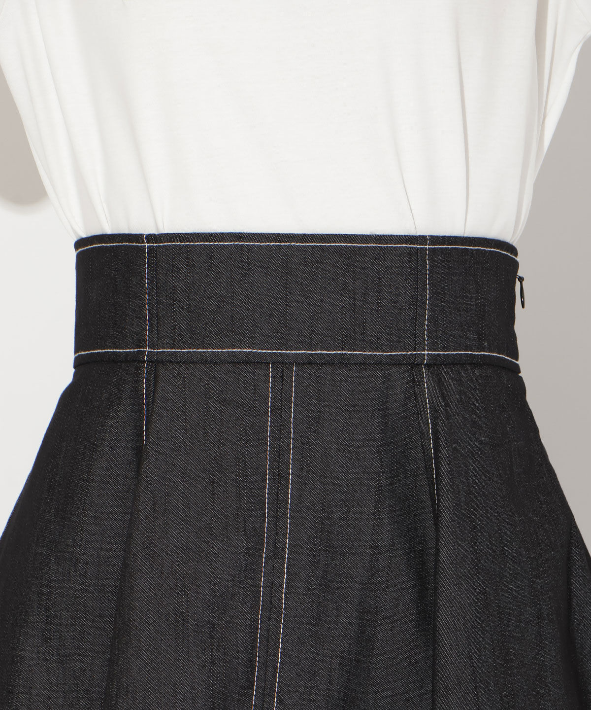 WILLSELECTION「ライトデニムフレアスカート」|スカート|