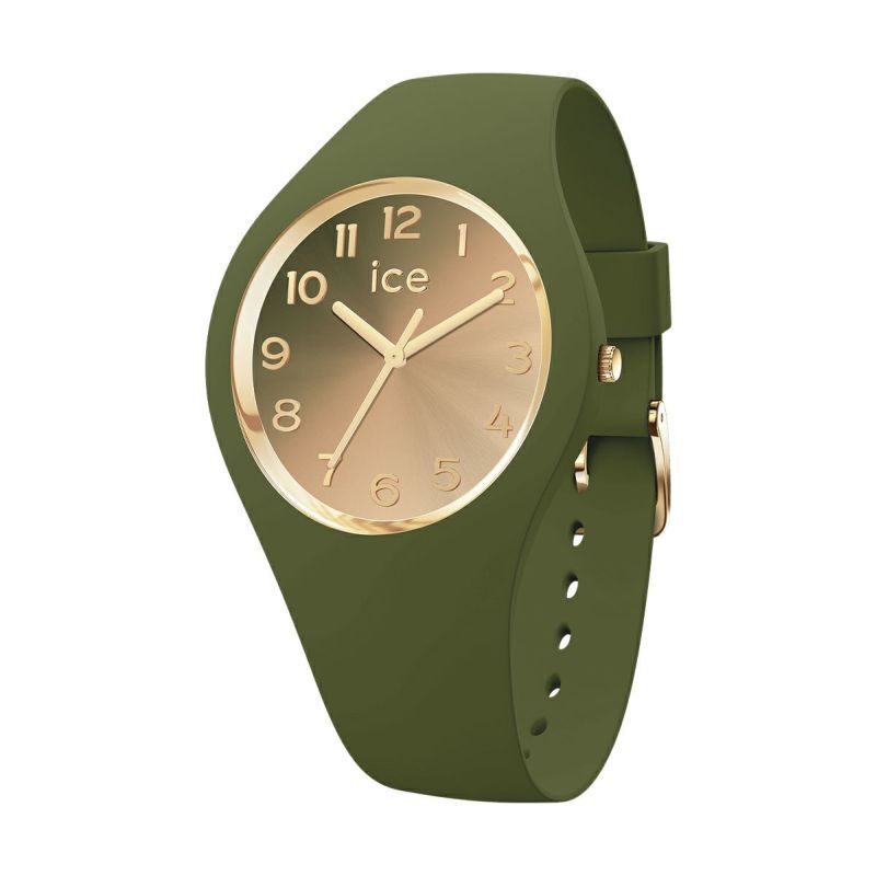 ICE-WATCH「〈ICE-WATCH(ｱｲｽｳｫｯﾁ)〉ICE sunset ｵﾘｰﾌﾞｸﾞﾘｰﾝS37」|腕時計|