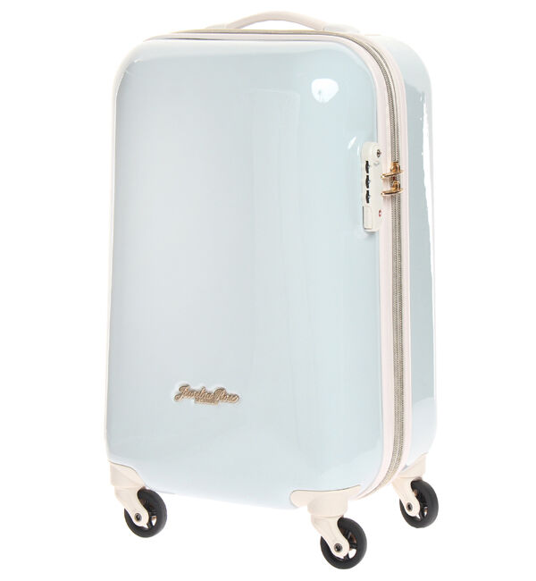 Jewelna Rose「トロトゥール　キャンディポケット　スーツケース　機内持ち込み　34リットル　1-2泊におすすめ　39871」|キャリーケース|ミントグリーン