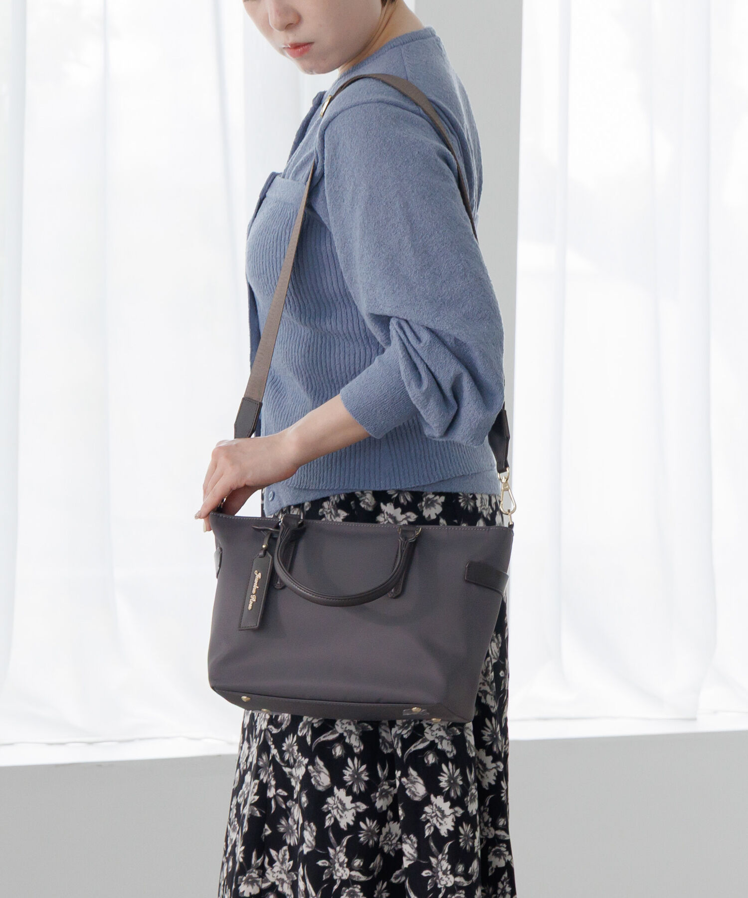 Jewelna Rose「Jewelna Rose グレタ ナイロントートバッグ 小 16180」|ショルダー・メッセンジャー|