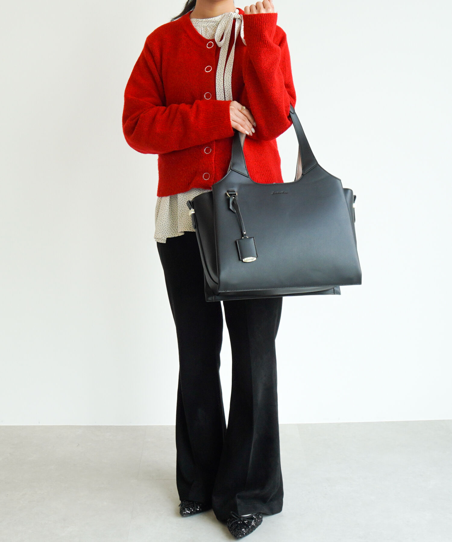  「Jewelna Rose アテナ ハンドバッグ A4サイズ 16322」|トートバッグ|