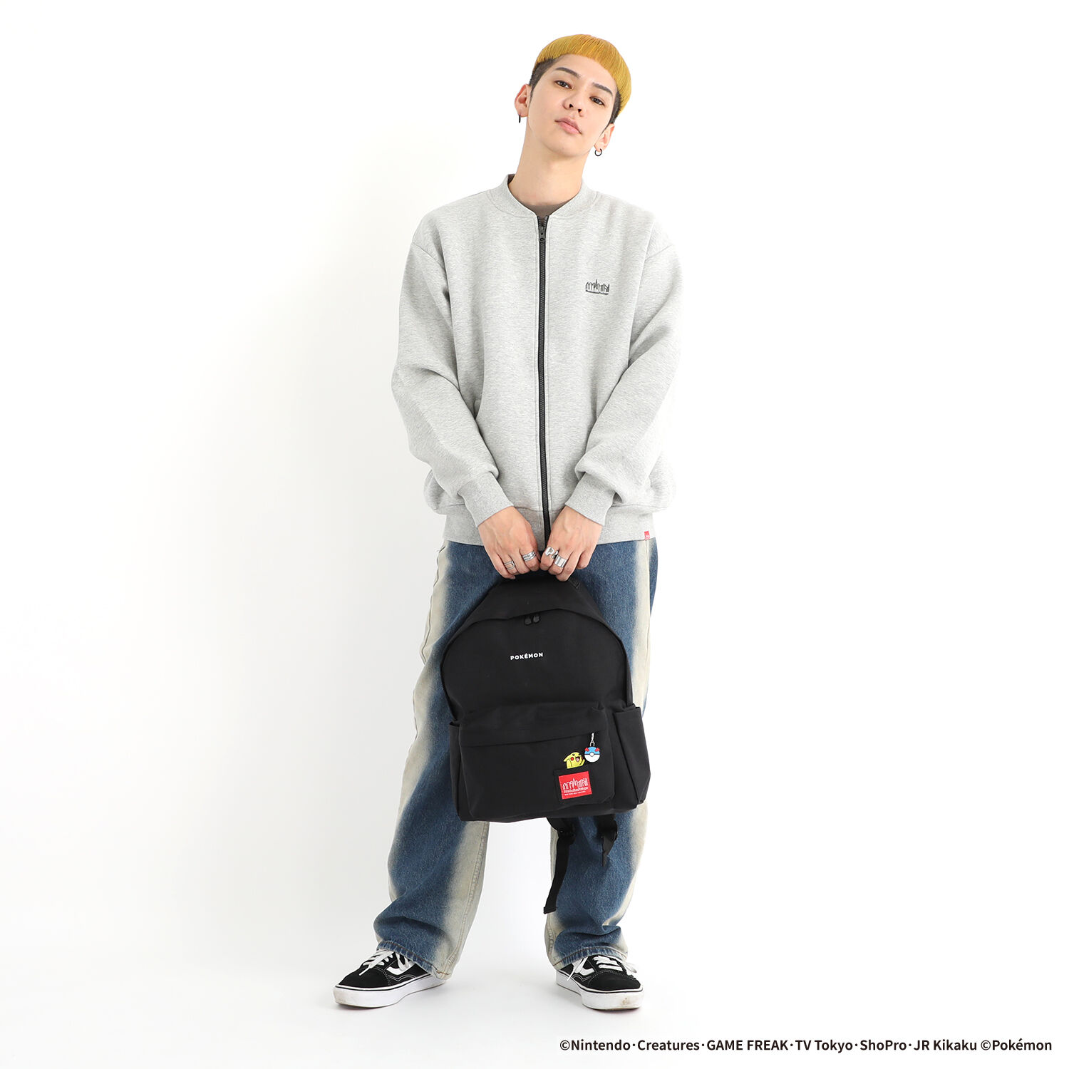 Manhattan Portage「BIG APPLE BACKPACK (MD) VER 3 Pokemon 25」|リュック|